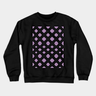 Purple Pattern Crewneck Sweatshirt